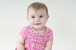 baby in pink