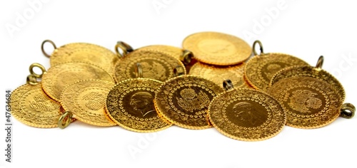 Photo: Gold coins Gold coins