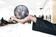 Photo: Human Resources concept / hand choosing employees options Human Resources concept / hand choosing employees options