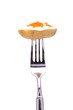 Kartoffel mit Kaviar vom Lachs