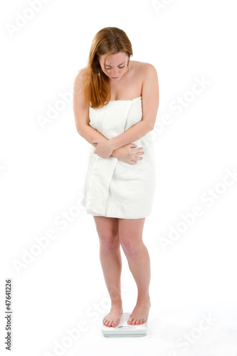 Photo: Woman Bathroom Scale Woman Bathroom Scale