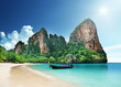 Railay beach in Krabi Thailand