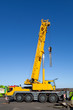 Yellow Truck Crane