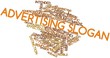 Word cloud for Advertising slogan