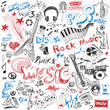 hand draw music element