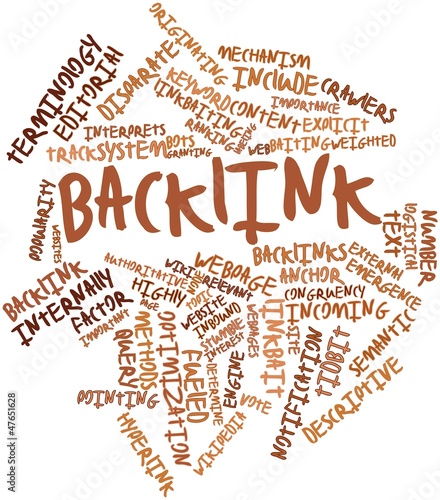 Illustration: Word cloud for Backlink Word cloud for Backlink
