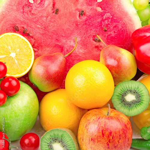 Photo: fruits and vegetables fruits and vegetables