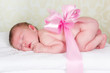 Newborn baby as a gift