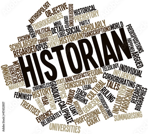 Illustration: Word cloud for Historian Word cloud for Historian