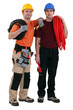 Electrician and plumber
