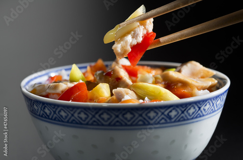 Photo: Rice with chicken Rice with chicken
