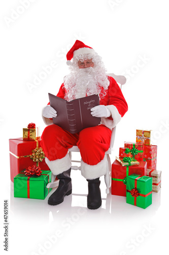 Photo: Santa Naughty or Nice Santa Naughty or Nice