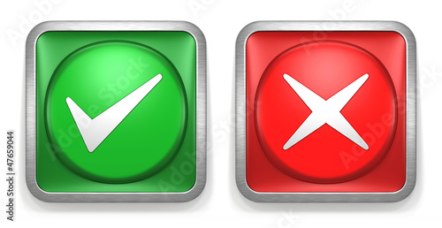 Illustration: True_and_False_Buttons True_and_False_Buttons