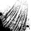 Tire track background