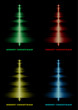 Musical christmas tree set