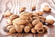 Nuts almonds