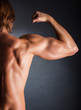 Male back