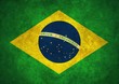 Grunge Brazil flag
