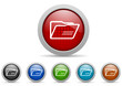 folder vector icon set