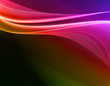 Elegant pink fractal waves