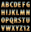 sky reflect letters