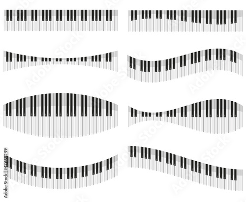 Vector: piano keys for different forms of design vector illustration piano keys for different forms of design vector illustration