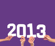 2013 New Year card or invitation