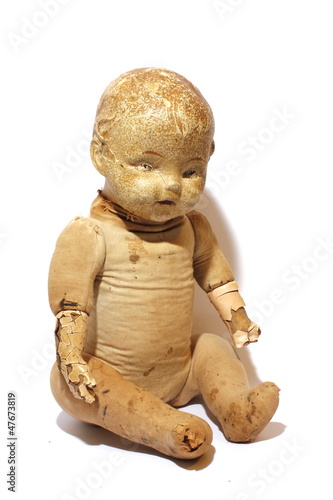 Photo: Antique Toy Doll Antique Toy Doll