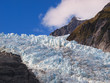 Crevasse on a glacier