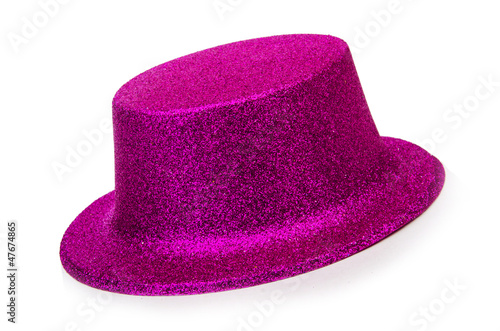 Photo: Party hats isolated on the white background Party hats isolated on the white background