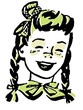 Portrait of girl smiling