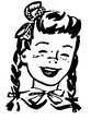 Portrait of girl smiling