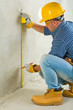 layering of concrette wall