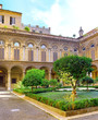 Enclosed court of Uffizi Gallery