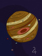 Jupiter and the Four Moons