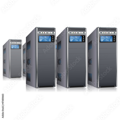 Vector: Network Concept Network Concept