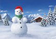 Wehnachts-Schneemann