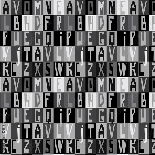 Vector: Font texture Font texture