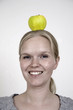 Apfel auf dem Kopf