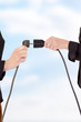 Power cable with connector