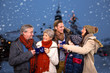 familie weihnachtsmarkt