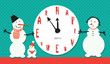 Family of snowmen