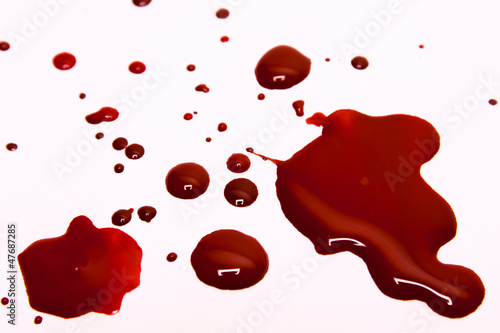 Photo: Blood stains Blood stains