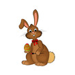 Osterhase bemalt Osterei