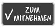 CB-Sticker TF ZUM MITNEHMEN