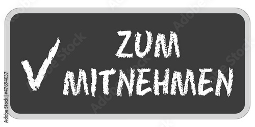 Illustration: CB-Sticker TF ZUM MITNEHMEN CB-Sticker TF ZUM MITNEHMEN