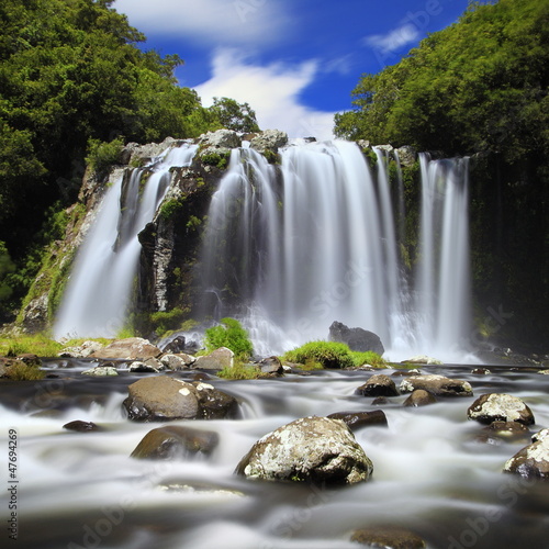Photo: Cascade Nicole, La Réunion. Cascade Nicole, La Réunion.