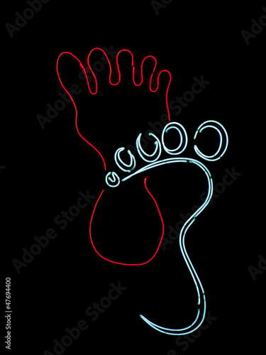 Photo: Massage neon sign Massage neon sign