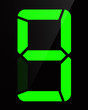 Chiffre digital - Numéro 9