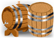 wine barrels